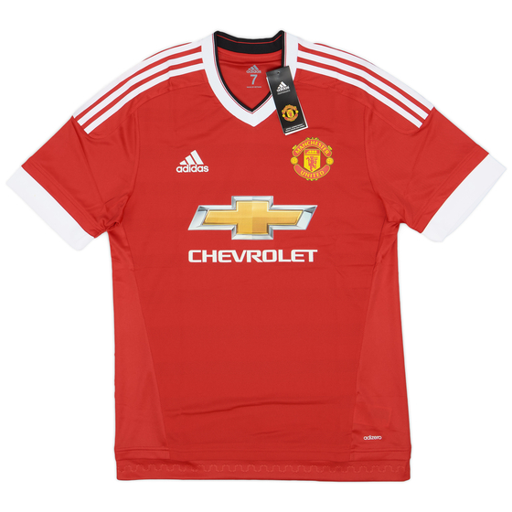 2015-16 Manchester United Player Issue Home Shirt (M/L)