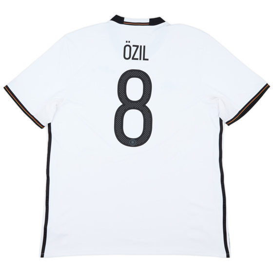 2015-16 Germany Home Shirt Özil #8 - 9/10 - (XL)