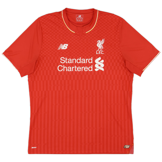 2015-16 Liverpool Home Shirt - 6/10 - (XL)