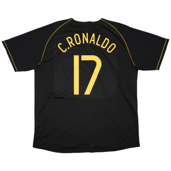 2006-07 Portugal Away Shirt C.Ronaldo #17 - 9/10 - (XL)