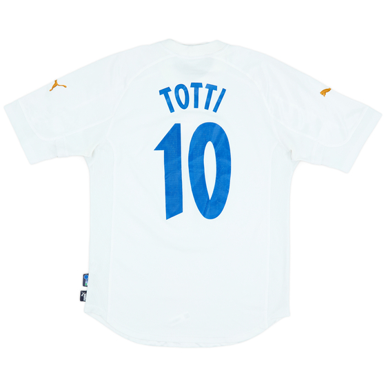 2004-06 Italy Away Shirt Totti #10 - 7/10 - (L)
