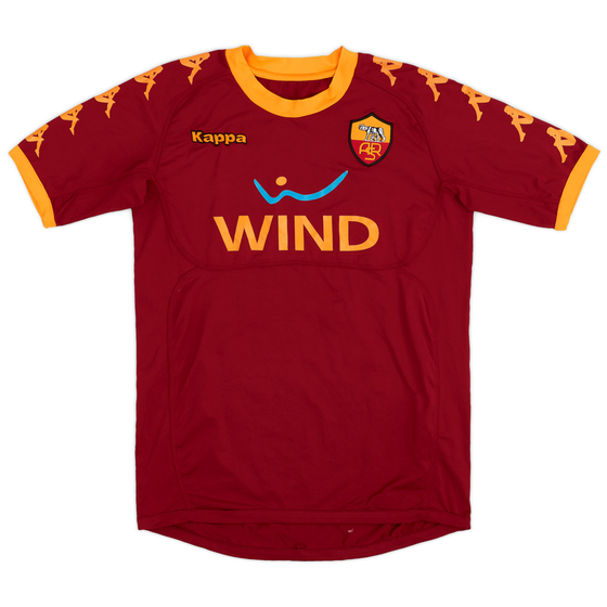 2010-11 Roma Home Shirt - 5/10 - (XL.Boys)