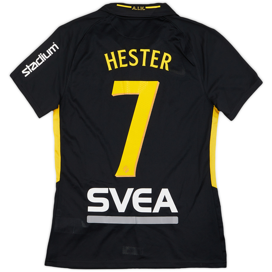 2020-21 AIK Stockholm Home Shirt Hester #7 - 9/10 - (S)