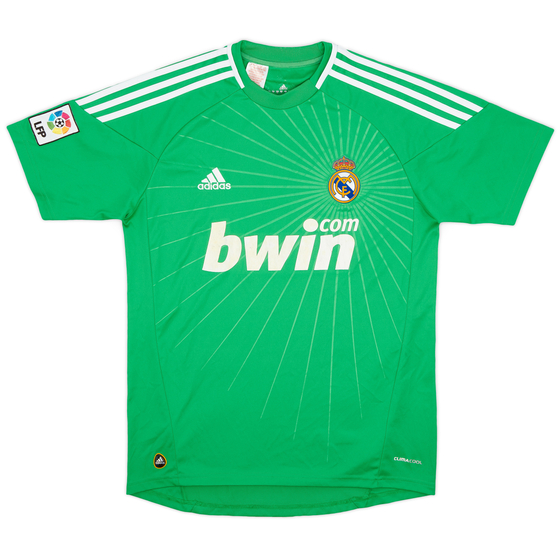 2010-11 Real Madrid GK Home S/S Shirt - 6/10 - (XL.Boys)