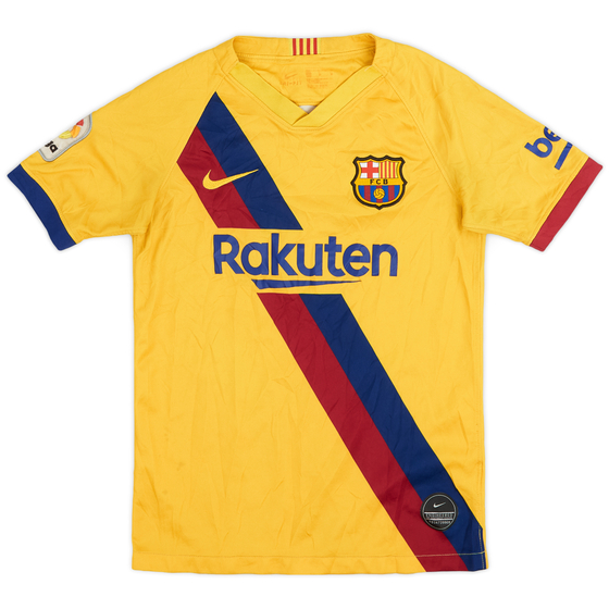 2019-20 Barcelona Away Shirt - 5/10 - (M.Boys)