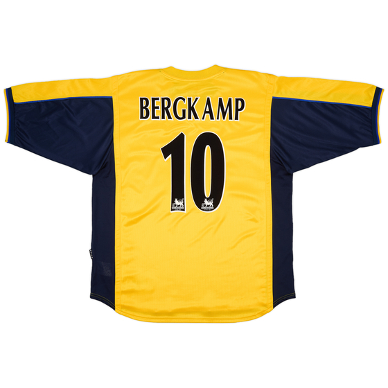 1999-01 Arsenal Away Shirt Bergkamp #10 - 9/10 - (XL)