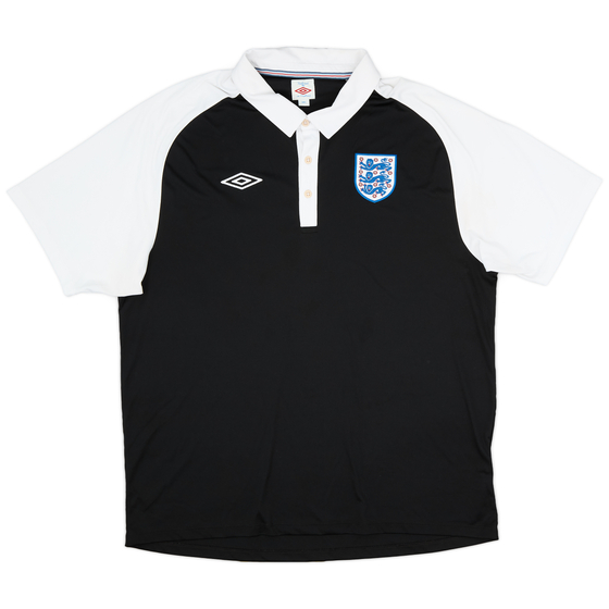 2010-11 England Umbro Polo Shirt - 9/10 - (XXL)