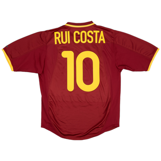 2000-02 Portugal Home Shirt Rui Costa #10 - 8/10 - (S)