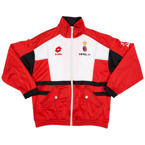 1995-96 AC Milan Lotto Track Jacket - 5/10 - (XL)