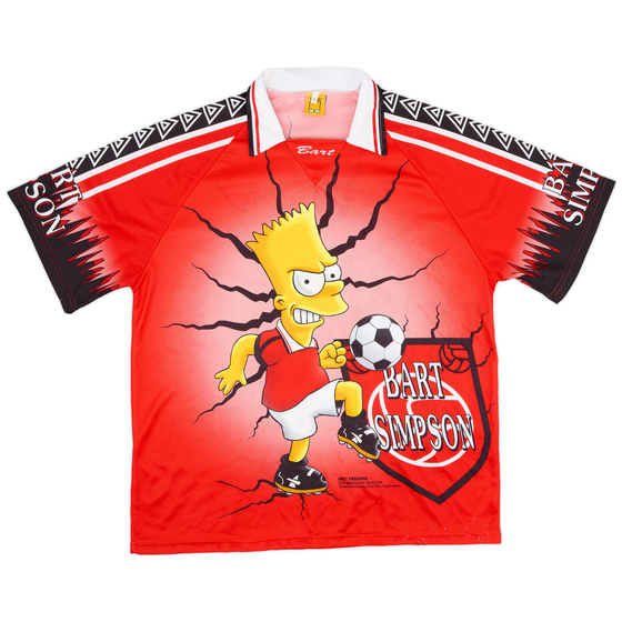 1999 Simpsons Graphic Leisure Shirt (Manchester United) - 8/10 - (XL)