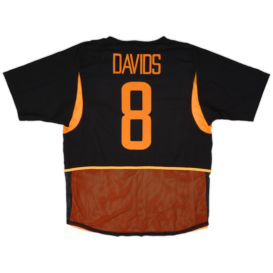 2002-04 Netherlands Player Issue Away Shirt Davids #8 - 10/10 - (XL)
