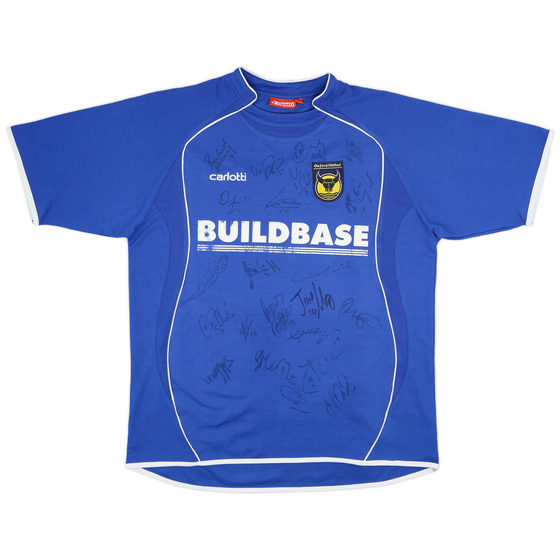 2008-09 Oxford United Signed Away Shirt - 7/10 - (L)