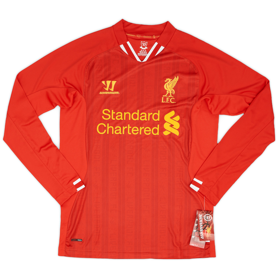 2013-14 Liverpool Home L/S Shirt (S)