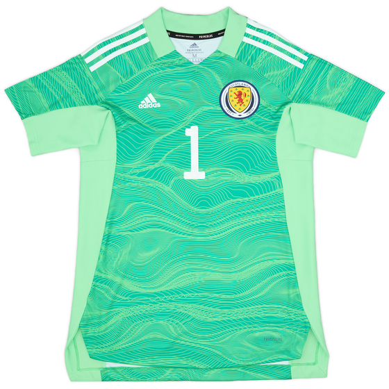 2020-21 Scotland GK Shirt #1 - 9/10 - (M)