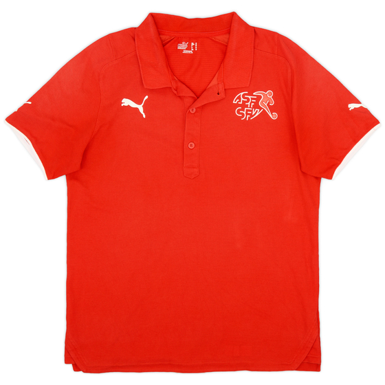 2010s Switzerland Puma Polo Shirt - 8/10 - (M)