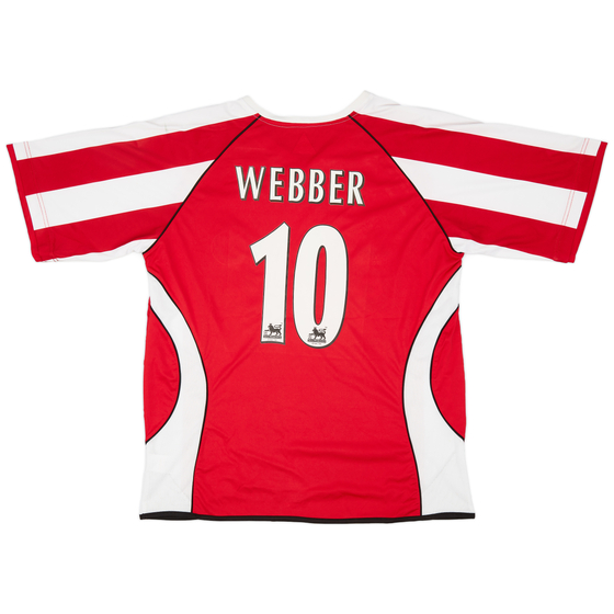 2006-07 Sheffield United Home Shirt Webber #10 - 7/10 - (L)
