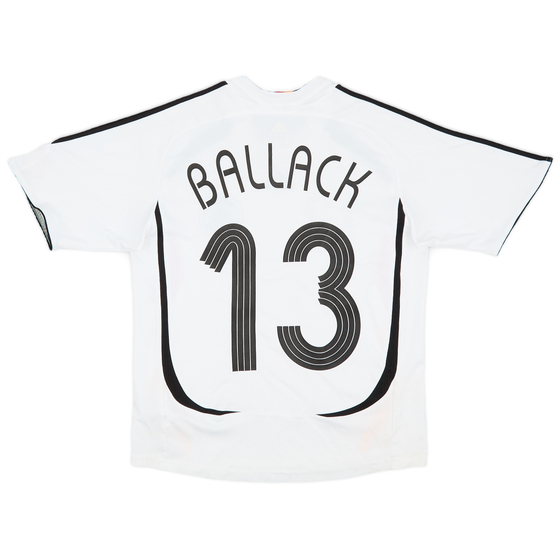 2005-07 Germany Home Shirt Ballack #13 - 9/10 - (L.Boys)