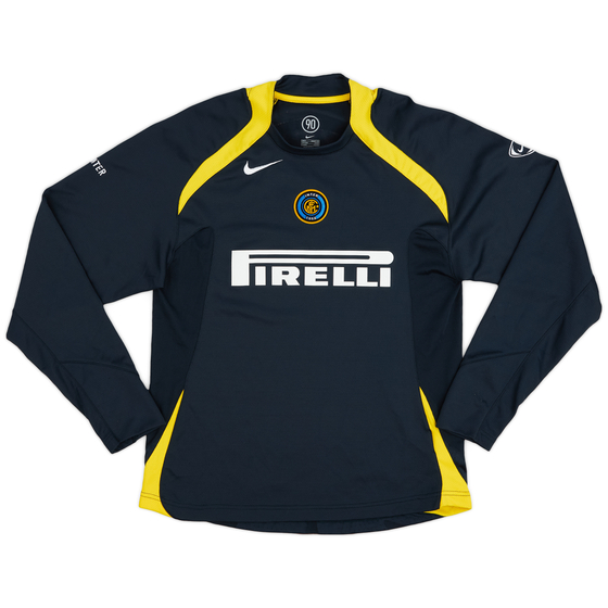 2005-06 Inter Milan Nike Training L/S Shirt - 10/10 - (S)