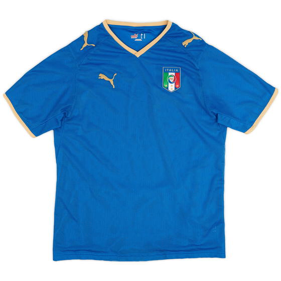 2007-08 Italy Home Shirt - 8/10 - (M)