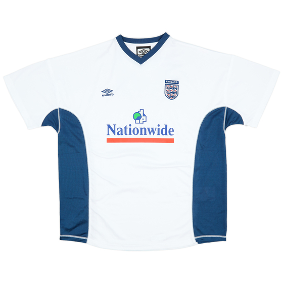 2002-03 England Umbro Training Shirt - 9/10 - (XL)