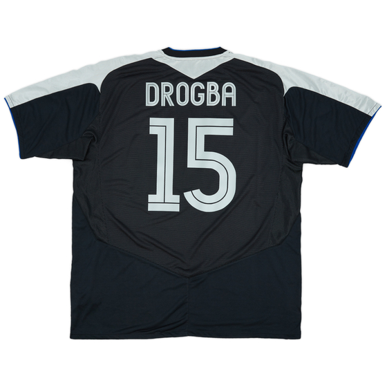 2004-05 Chelsea Away Shirt Drogba #15 - 8/10 - (XXL)