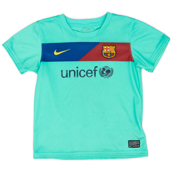 2010-11 Barcelona Away Shirt - 7/10 - (M.Boys)