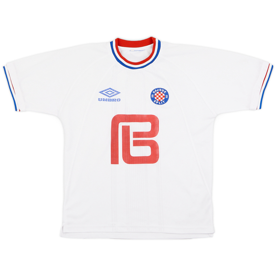 2000-01 Hajduk Split Umbro Training Shirt - 8/10 - (L.Boys)