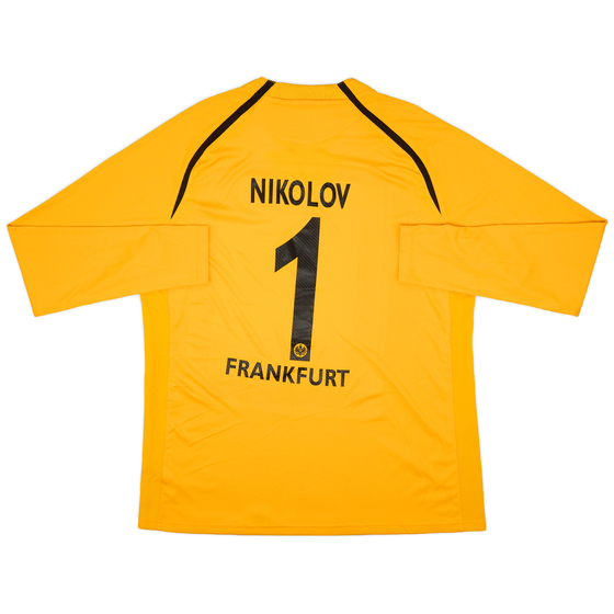 2012-13 Eintracht Frankfurt GK Shirt Nikolov #1 - 8/10 - (XL)