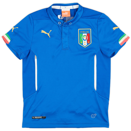 2014-15 Italy Home Shirt - 7/10 - (S.Boys)