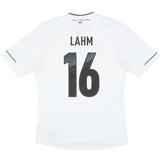 2012-13 Germany Home Shirt Lahm #16 - 5/10 - (M)
