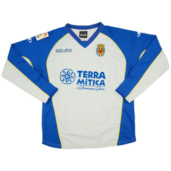 2003-04 Villarreal Away L/S Shirt - 7/10 - (L)