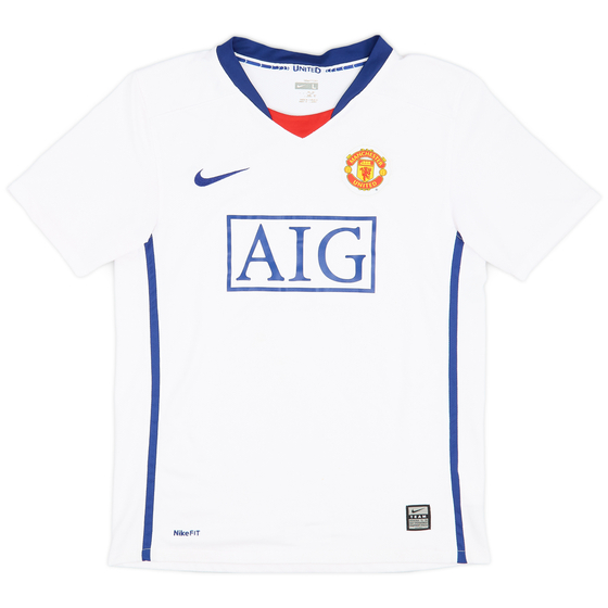 2008-10 Manchester United Away Shirt - 8/10 - (L.Boys)