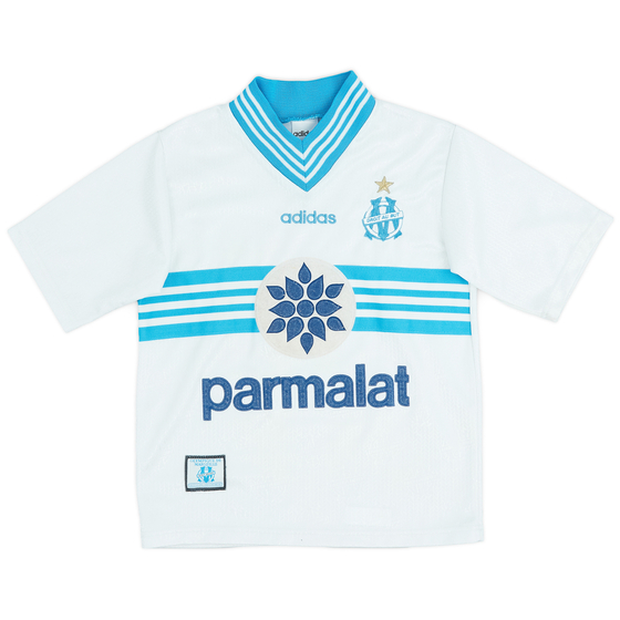 1996-97 Olympique Marseille Home Shirt - 8/10 - (M.Boys)