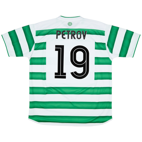 2003-04 Celtic Home Shirt Petrov #19 - 8/10 - (XL)