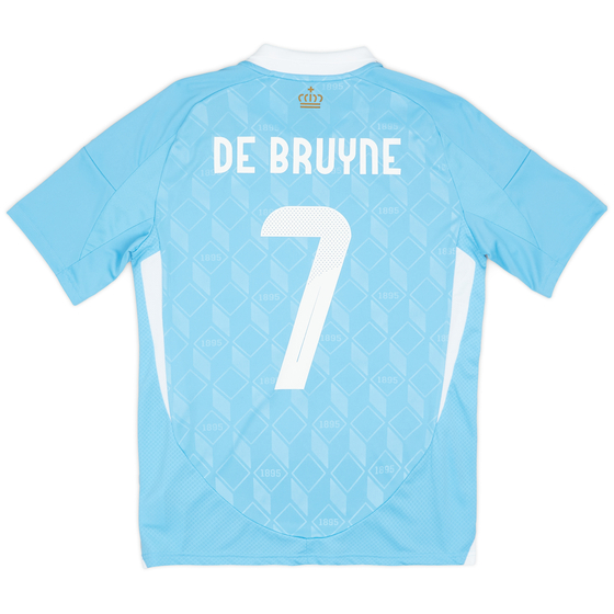 2024-25 Belgium Home Shirt De Bruyne #7 (Youths)