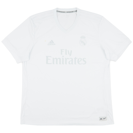  2016-17 Real Madrid Special Edition 'Parley' Home Shirt - 5/10 - (XL)