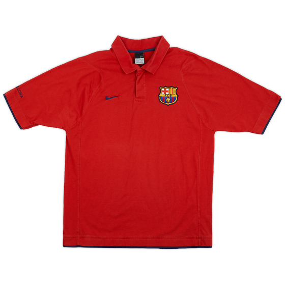 2010-11 Barcelona Nike Polo Shirt - 8/10 - (L)