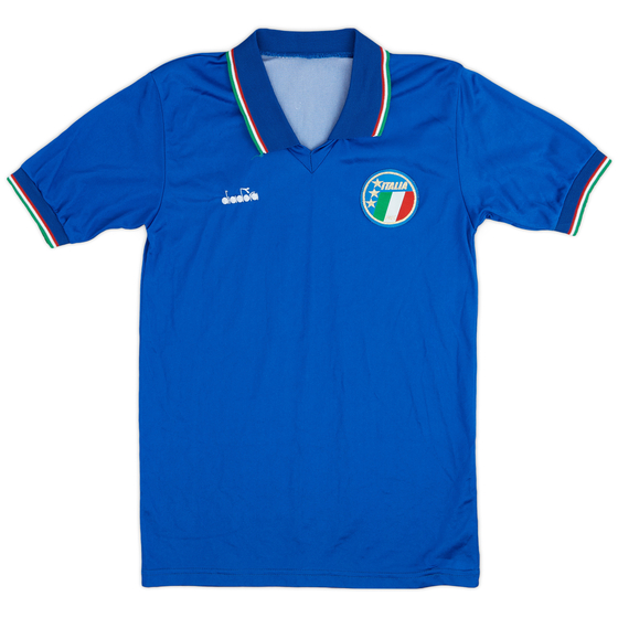 1986-90 Italy Home Shirt - 8/10 - (M.Boys)