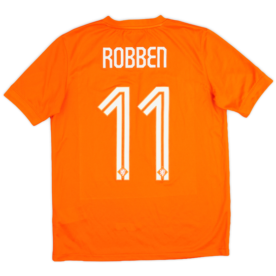 2014-15 Netherlands Home Shirt Robben #11 - 8/10 - (XL.Boys)