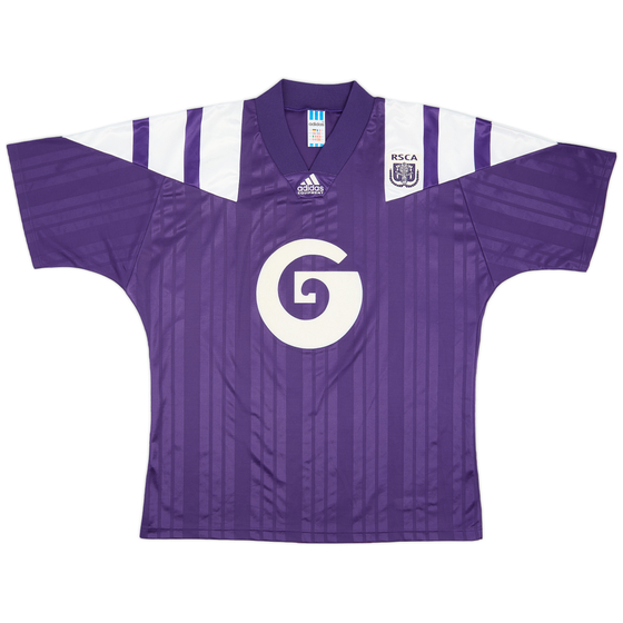 1992-93 Anderlecht Away Shirt - 9/10 - (XL)