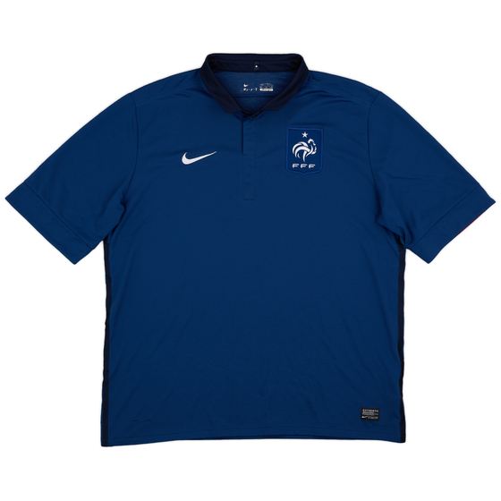 2012-13 France Home Shirt - 8/10 - (XXL)