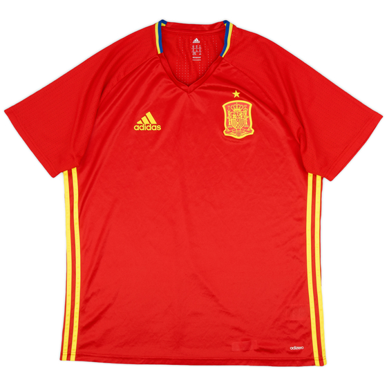 2016-17 Spain adidas Adizero Training Shirt - 9/10 - (XL)