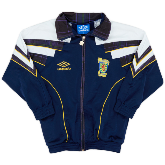 1996-98 Scotland Umbro Track Jacket - 9/10 - (S.Boys)