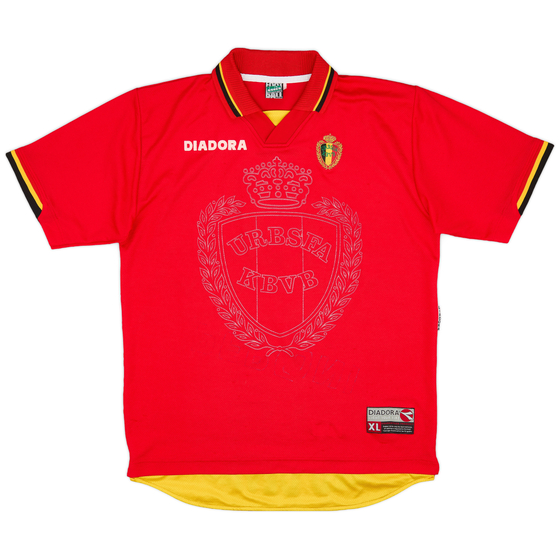 1996-97 Belgium Home Shirt #9 - 4/10 - (XL)