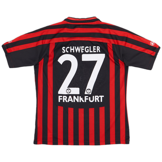2012-13 Eintracht Frankfurt Home Shirt Schwegler #27 - 5/10 - (L.Boys)