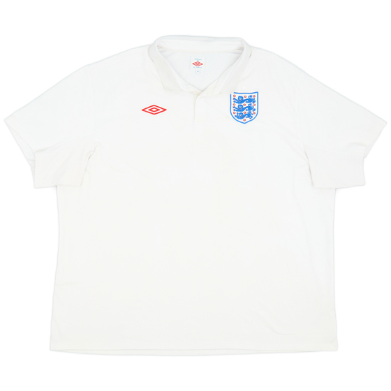 2009-10 England Home Shirt - 8/10 - (4XL)