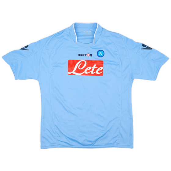 2009-10 Napoli Home Shirt - 9/10 - (XL.Boys)