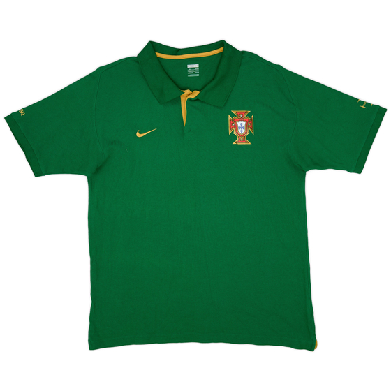 2008-10 Portugal Nike Polo Shirt - 9/10 - (XL)