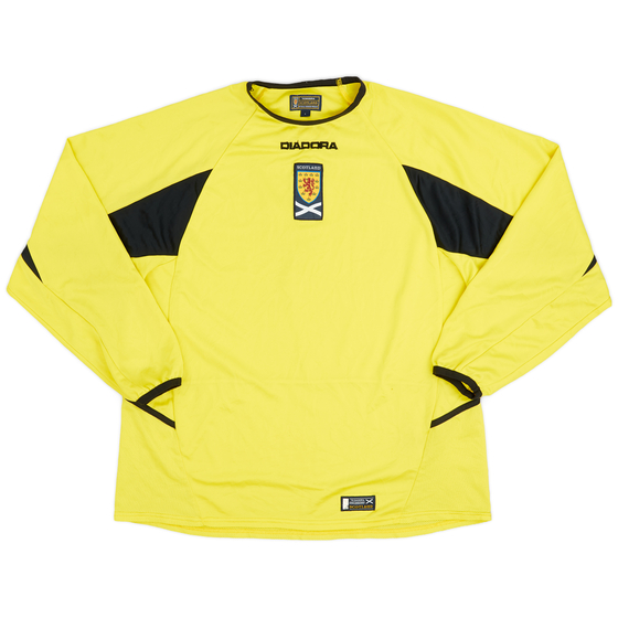 2003-04 Scotland GK Shirt - 7/10 - (L)