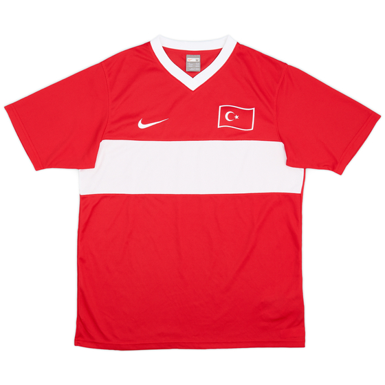 2008-10 Turkey Basic Home Shirt - 9/10 - (M)